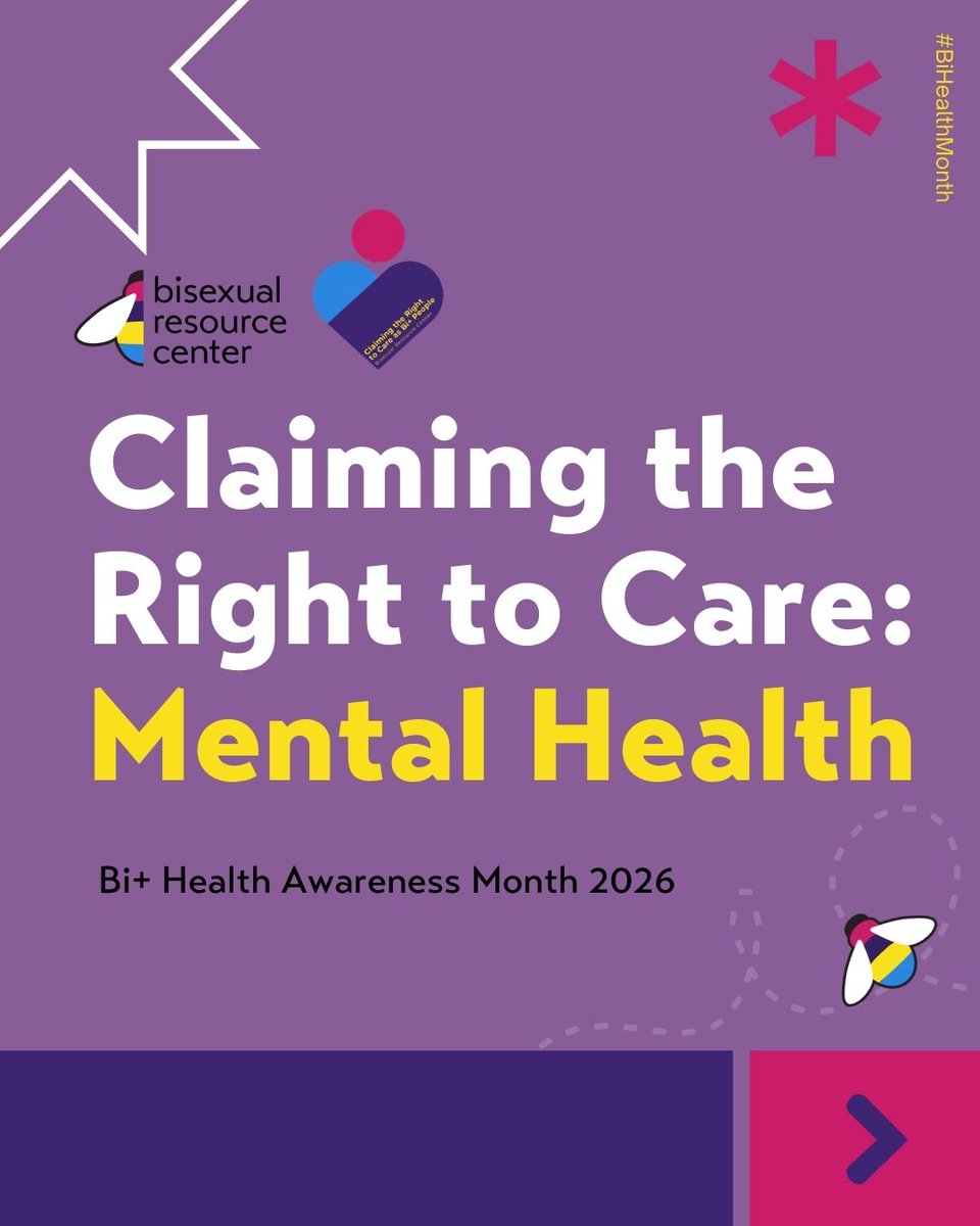 BiInitiativeCLE's tweet photo. Bisexual Health Month 2026 continues with Mental Health... https://t.co/50rOGiChqS