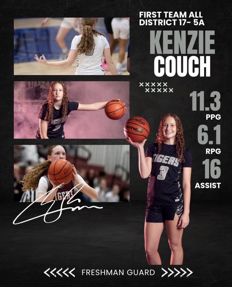 acmladytigerbb's tweet image. Congrats to Kenzie Couch for making the 1st Team All-District Team‼️ Be sure to keep watching, she's just a freshman!! 👀👀 
@ConsolHS 
@CSISDAthletics 
@AMCHSTigerClub 
@TheJakeWeese 
#Lock-In🏀
#MoreToCome🏀
#FutureIsBright👀