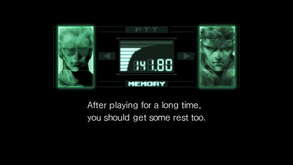 Siu_Sebastian's tweet photo. MGSのHDアップデート最高だった
対話文字にも綺麗になった https://t.co/tI1siWCiCb