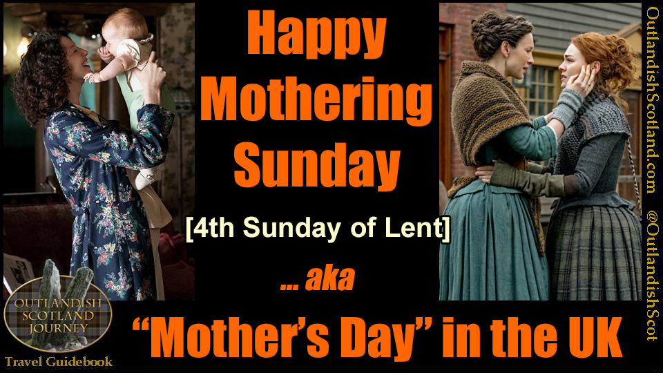 OutlandishScot's tweet image. It is Sunday, March 15th, 2026.  Today is Mothering Sunday in the UK!  @caitrionambalfe  @SkeltonSophie  #Outlander #MotheringSunday
