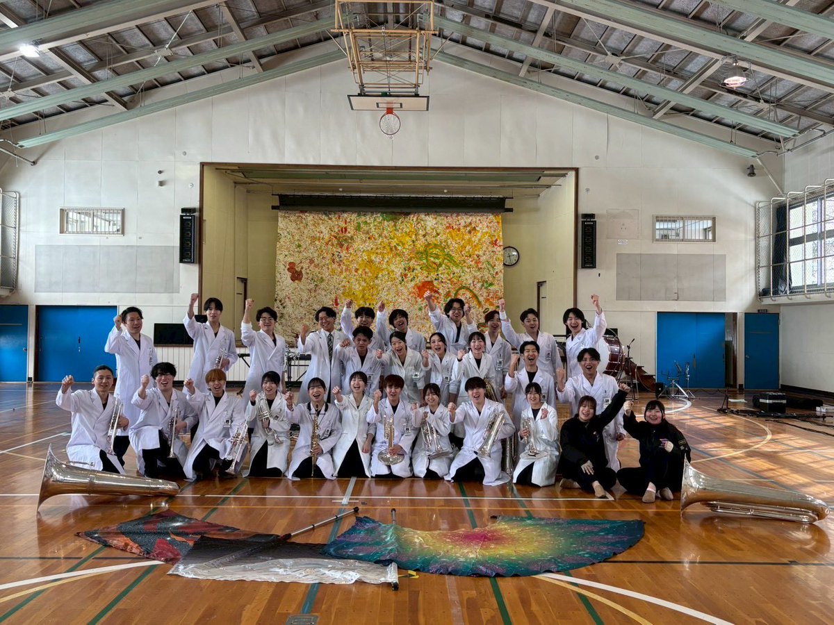 project_dye's tweet photo. DYE Concert、無事終了いたしました。
出演していただいたThe Tomakomai Caskaders28 さん、会場を貸してくださったCoミドリの皆様、他にもこの演奏会に向けて多くの方に支えていただきこの日を迎えることができました。
本当にありがとうございました！
#DYEMARCHINGBAND #DYEは続くよどこまでも https://t.co/VA2nYAsxrk