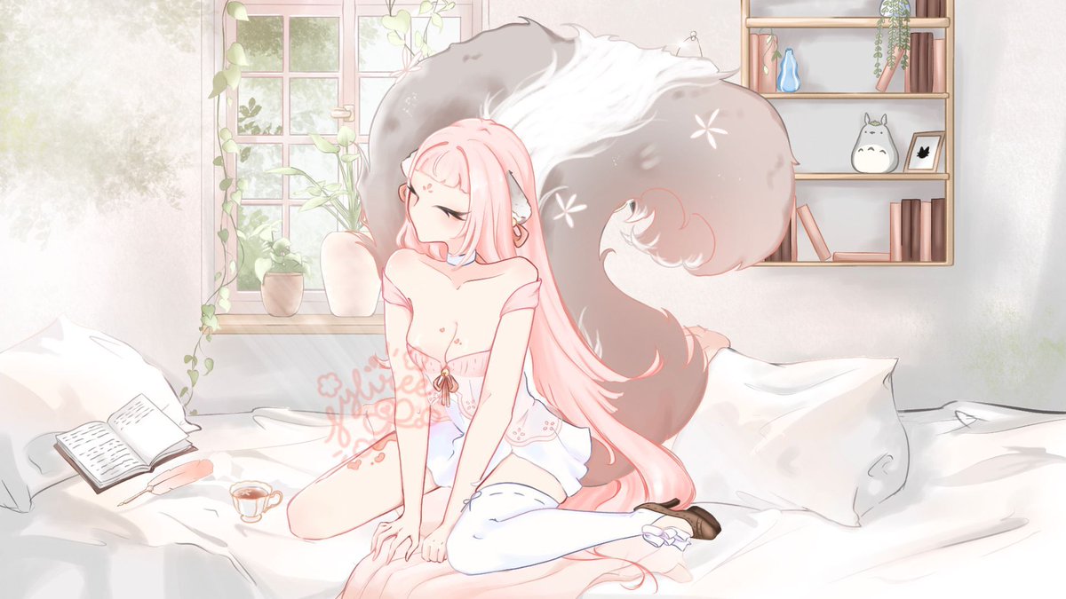 Really tried with the background this time round ~