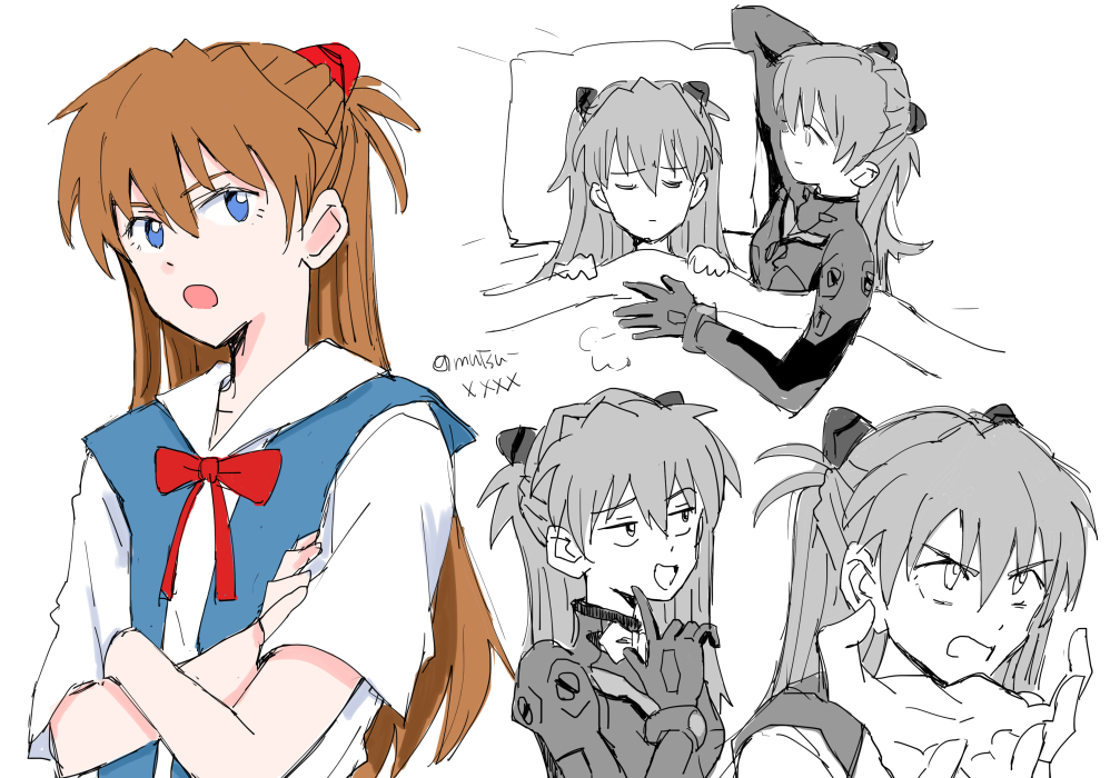 mutsu_XXXX's tweet photo. エヴァ新作短編アニメ面白かった
アスカの眉がよかった https://t.co/uZz4x0qh9l
