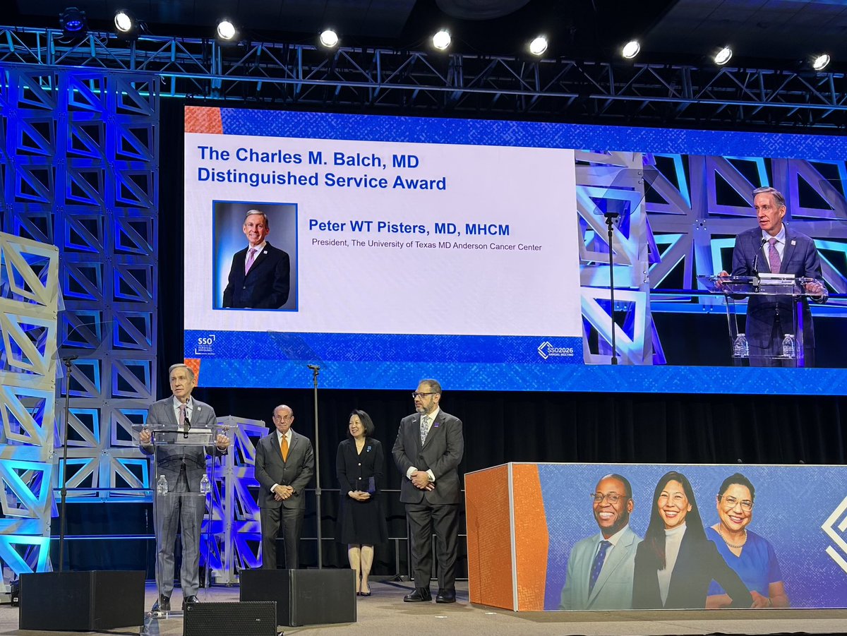 Peter WT Pisters, MD tweet media