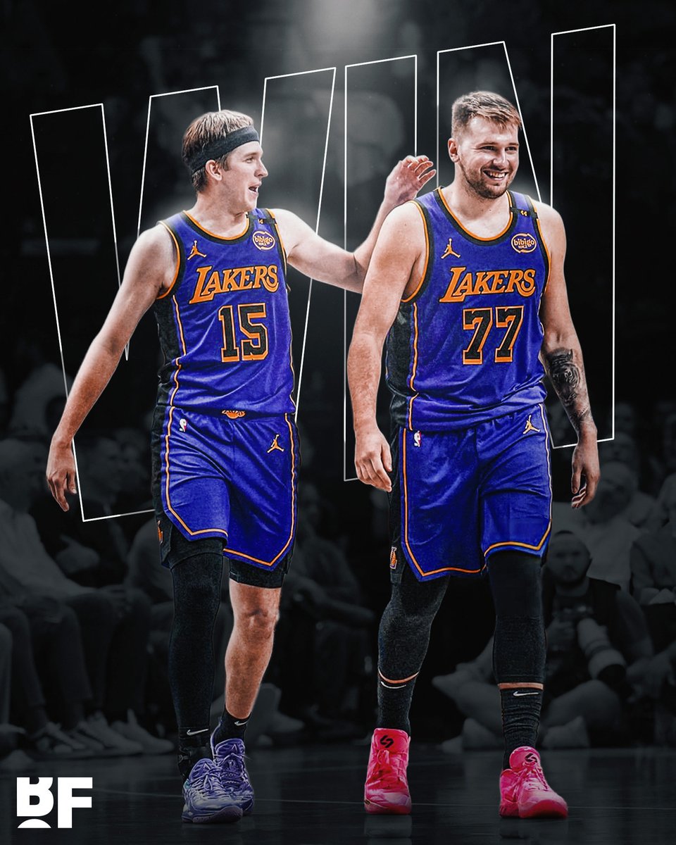 Luka Doncic drops 35 PTS, 8 REB, 4 AST, 2 STL as the Lakers get the 110-97 WIN over the Knicks 🔥

Austin Reaves: 25 PTS, 4 REB, 5 AST, 3 STL, 1 BLK