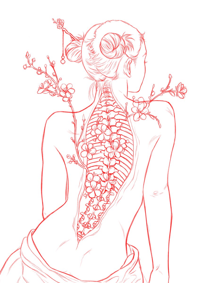 Darkning_art's tweet photo. Work in progress🌺 https://t.co/GQ3jRIcB78