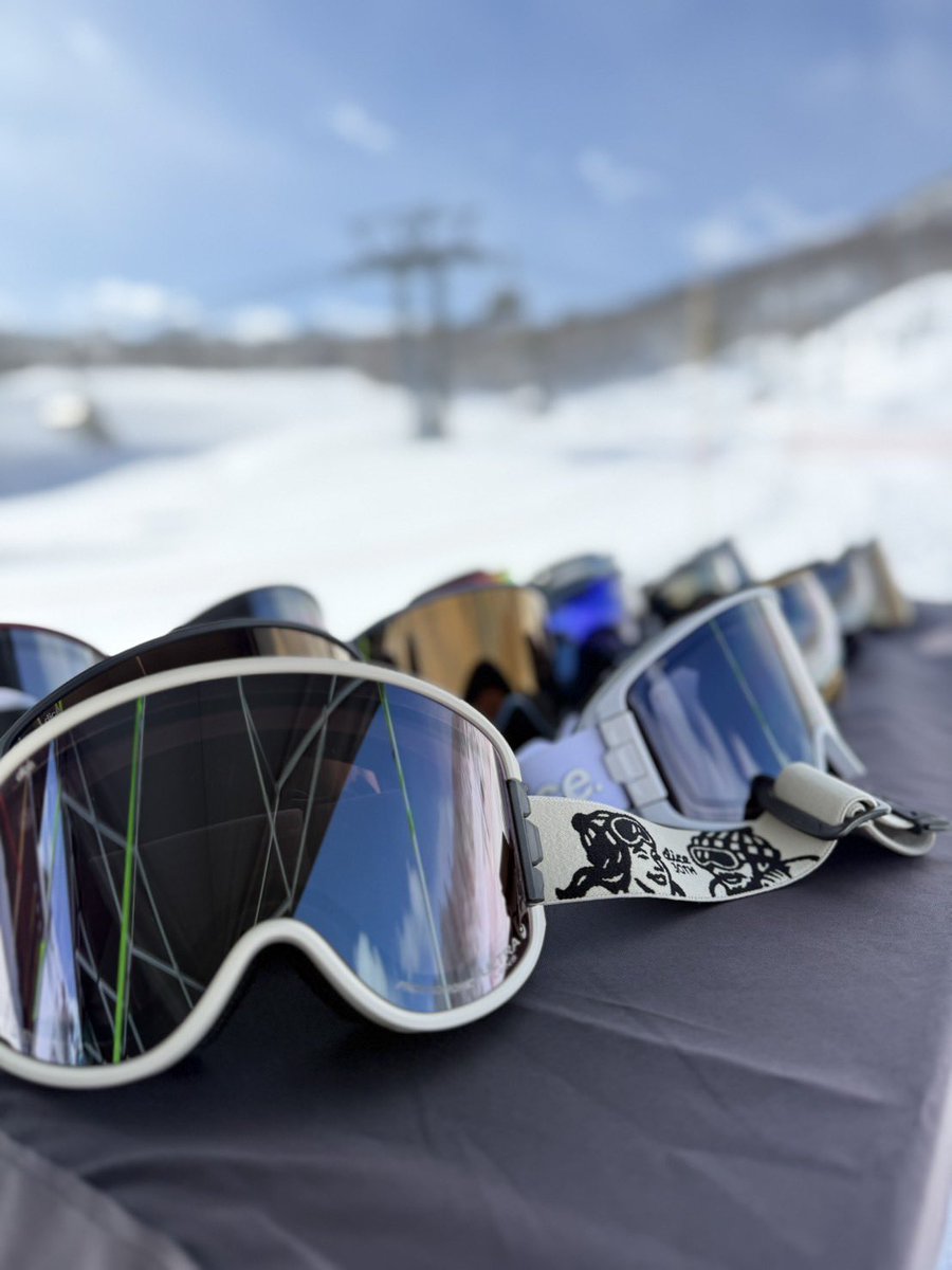 dice snowboarding goggles (公式) tweet media