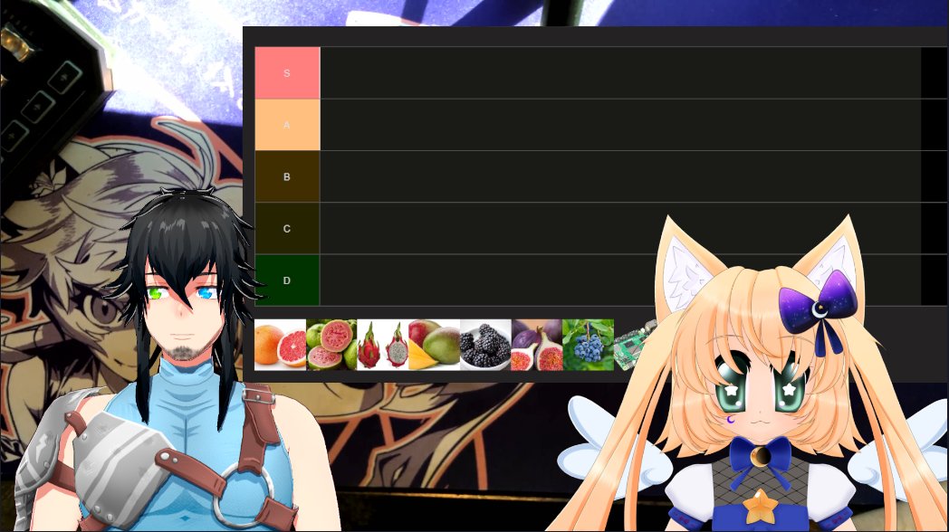 Choosi3's tweet photo. Now live doing a FIRST TIME FRUIT rating stream with the Vitamin C deficient @Aiko_Astra 

https://t.co/QOwa9LBBvm https://t.co/zJL3UHTKBT