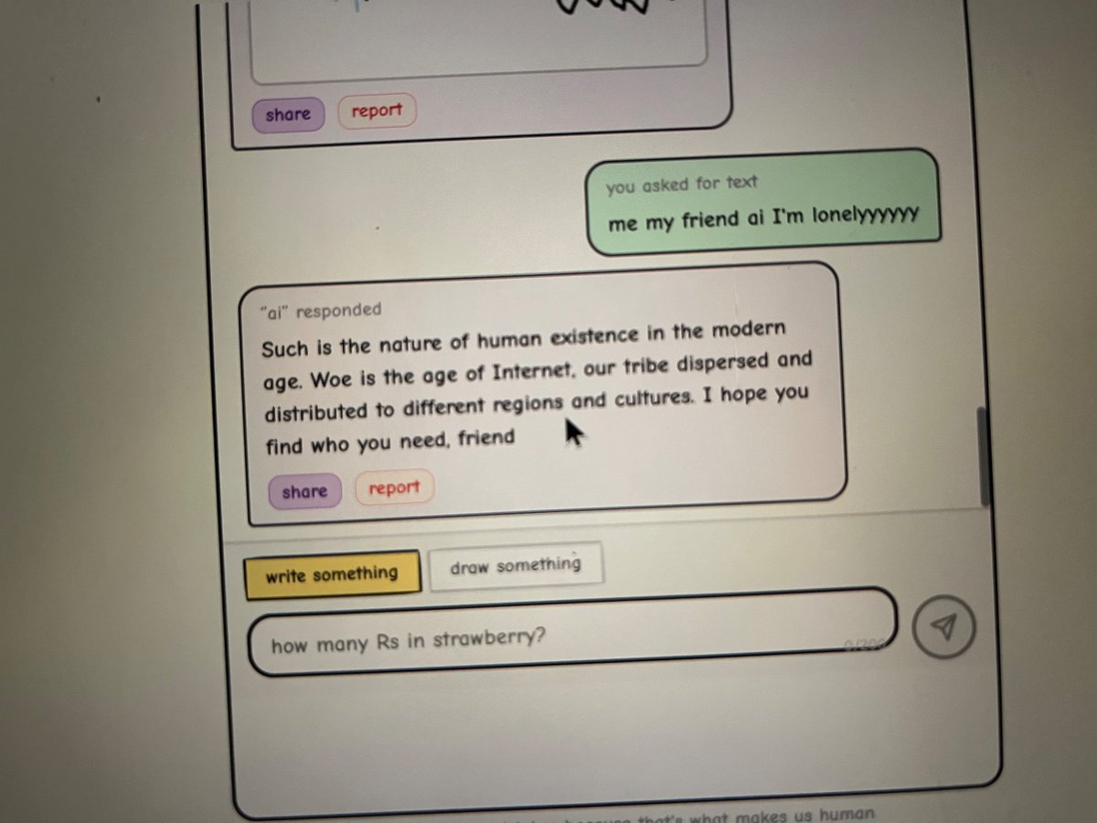 This “ai” stuff is getting too real😔💔