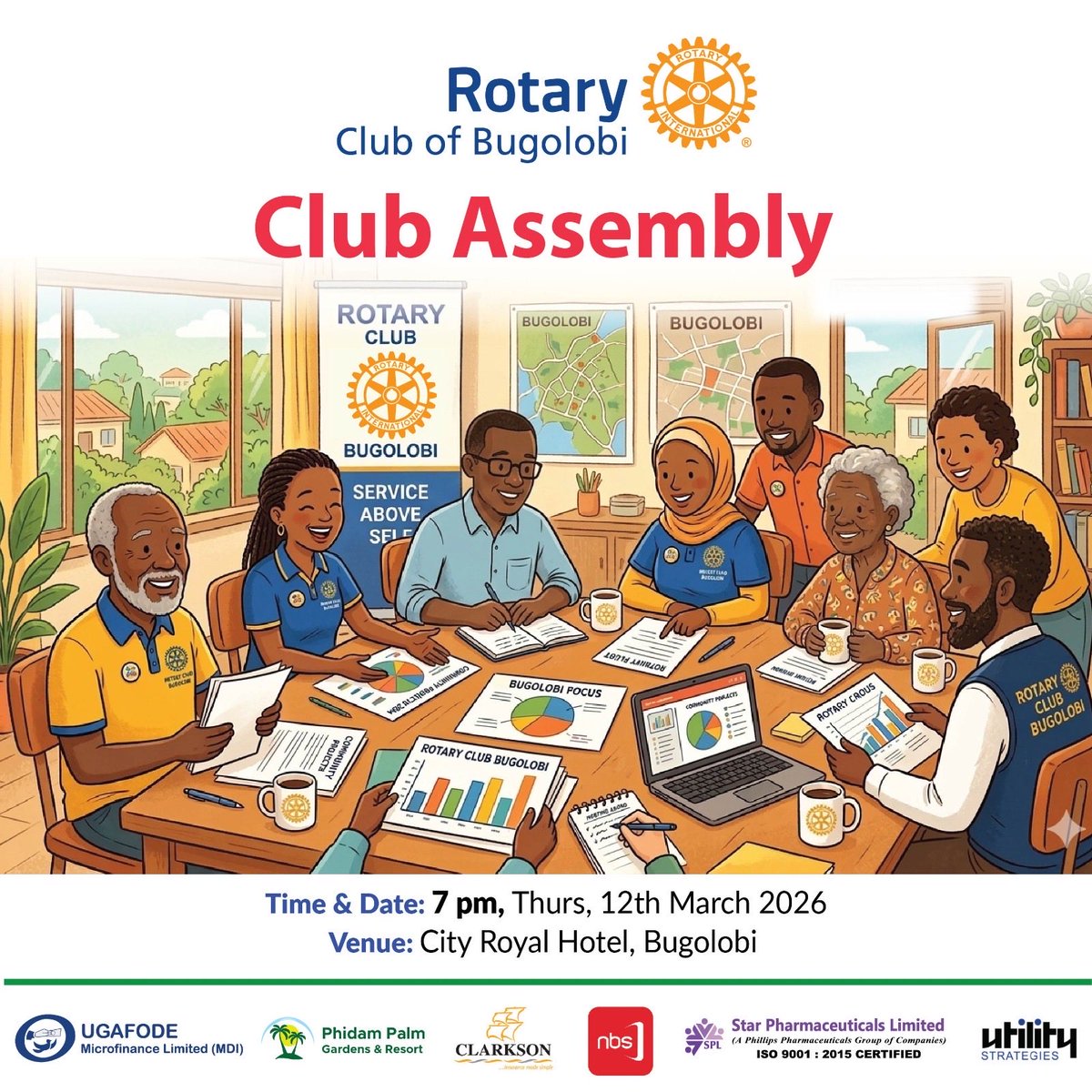 Rotary Club of Bugolobi tweet media