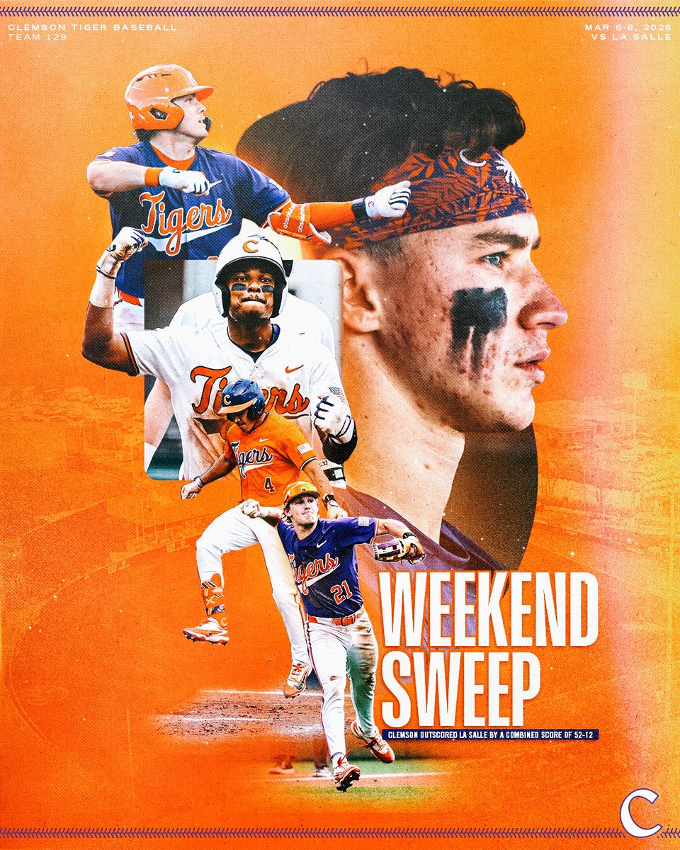 Clemson Baseball tweet media