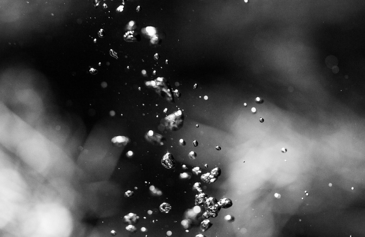 #vss365
I swam in a drop of you.
Only from inside, it wasn’t a drop.
There were no boundaries,
no break in the #spellbound blue.

I drifted for many a day and night,
your riptide eyes ever calling,
until your echo became
another elegy of the sea.

I try to remember your twilight