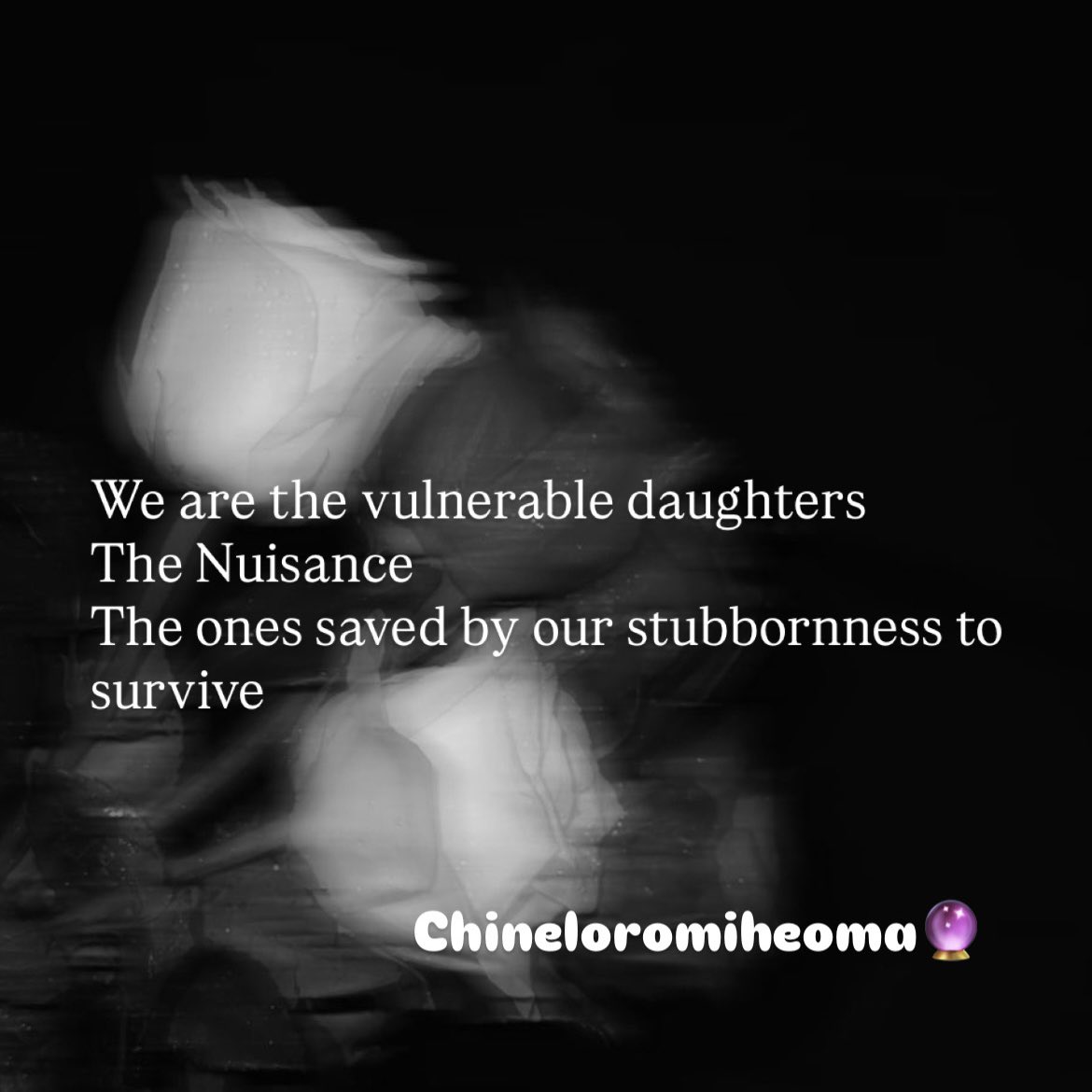 nsinambu's tweet photo. This is for me 
For you 
For our mothers 
For our daughters 

Happy Women's Day🖤 https://t.co/ecx2ZctCiW