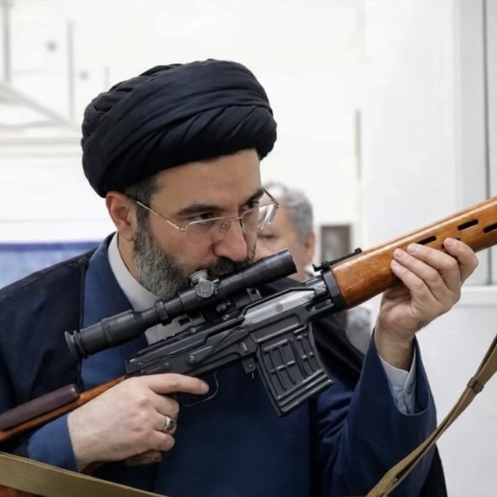 🇮🇷 This is Iran's new Supreme Leader, Seyed Mojtaba Khamenei. But there's  a problem. Trump previously said he would only accept a leader chosen by  the Iranian people, not someone imposed by