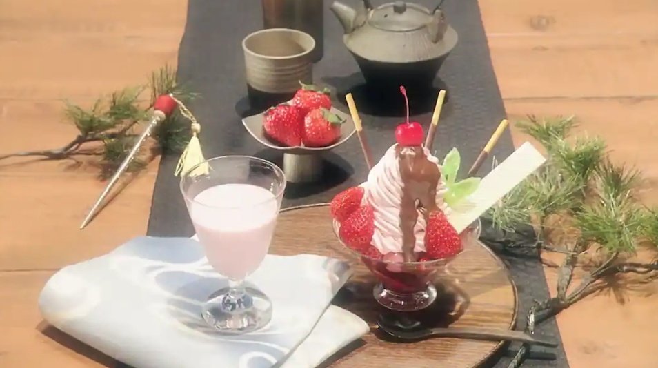 今夜(3/9)10時~NHKEテレで #グレーテルのかまど オンエア🎶 人気漫画 #銀魂 と #いちご牛乳  #いちごパフェ のお話｡ヘンゼルも出来たていちご牛乳に舌鼓を打つ！ #瀬戸康史 #キムラ緑子 #辻調