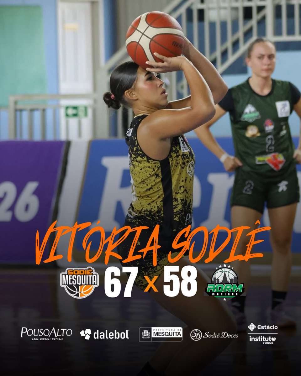 sodiemesquita's tweet photo. FIM DE JOGO!
Começando a temporada em grande estilo, o #TimeDaGente venceu o Maringá na estreia!🔥 https://t.co/U8BYE7zRbK
