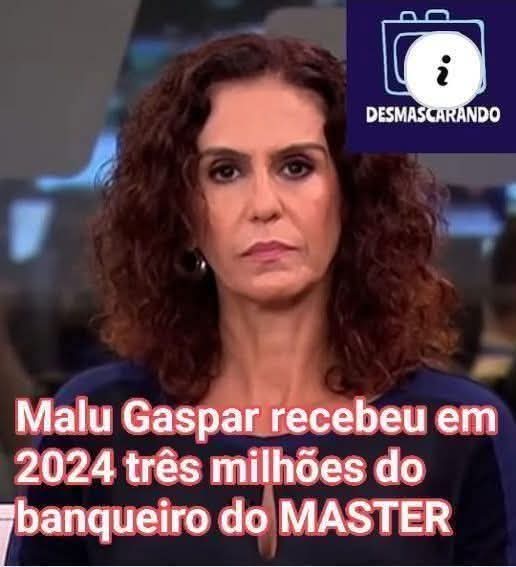 ValriaMont72680's tweet photo. Tai o interesse todo da Malu Gaspar em defender Vorcaro, a Globo e o marreco de Maringá...tá tudo junto e misturado no rolo... https://t.co/9kNHR1Mhux