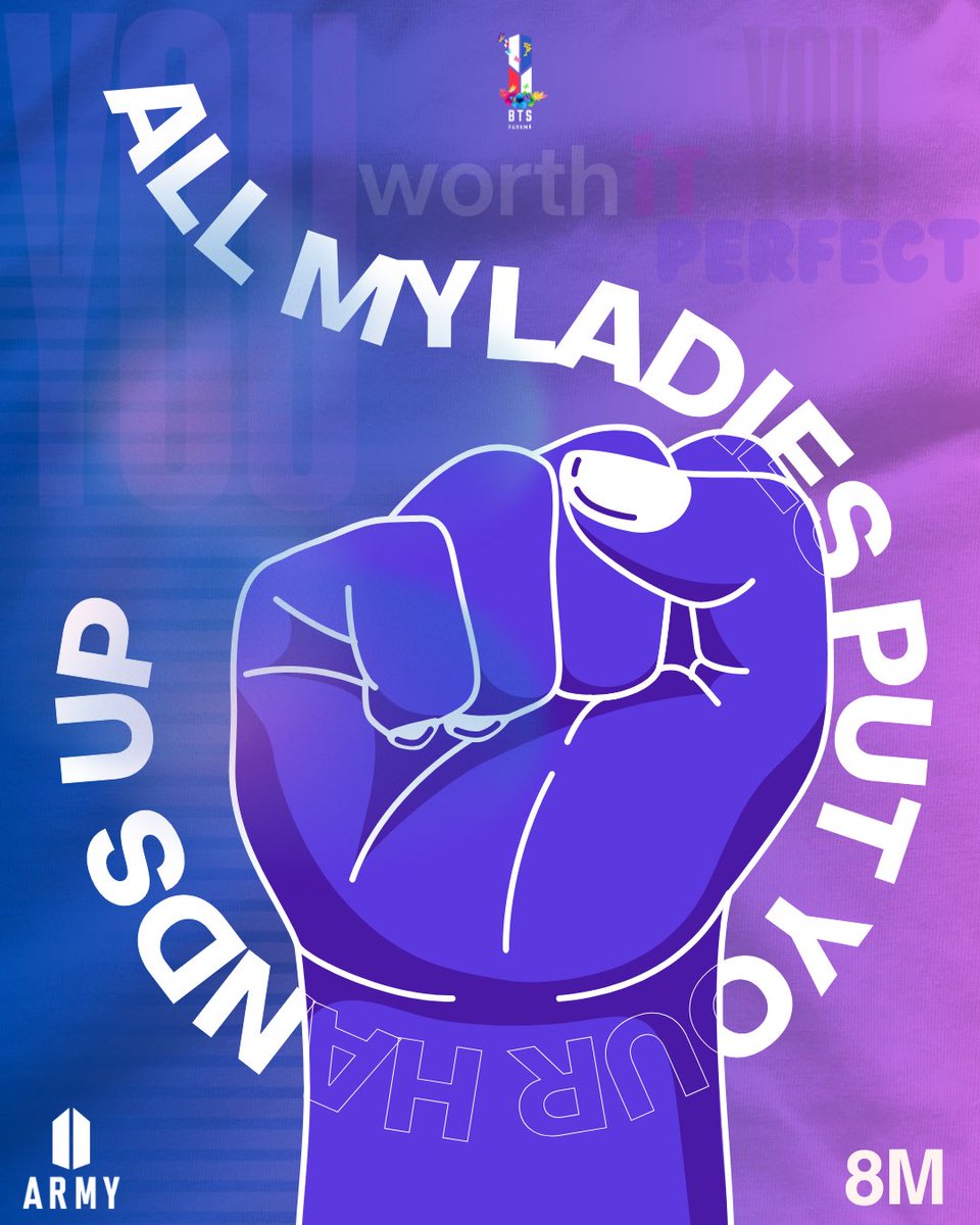 PanamaBts's tweet photo. You’re worth it. You’re perfect. 💜

Hoy recordamos que nuestra fuerza nace de la niña que llevamos dentro. Somos mujeres valientes y libres gracias a aquellas que lucharon antes, para que hoy podamos alzar la voz.

Nuestra voz inspira.
Nuestras historias importan.
Nuestra intensidad es lo que mueve al mundo. 🔥

#8M