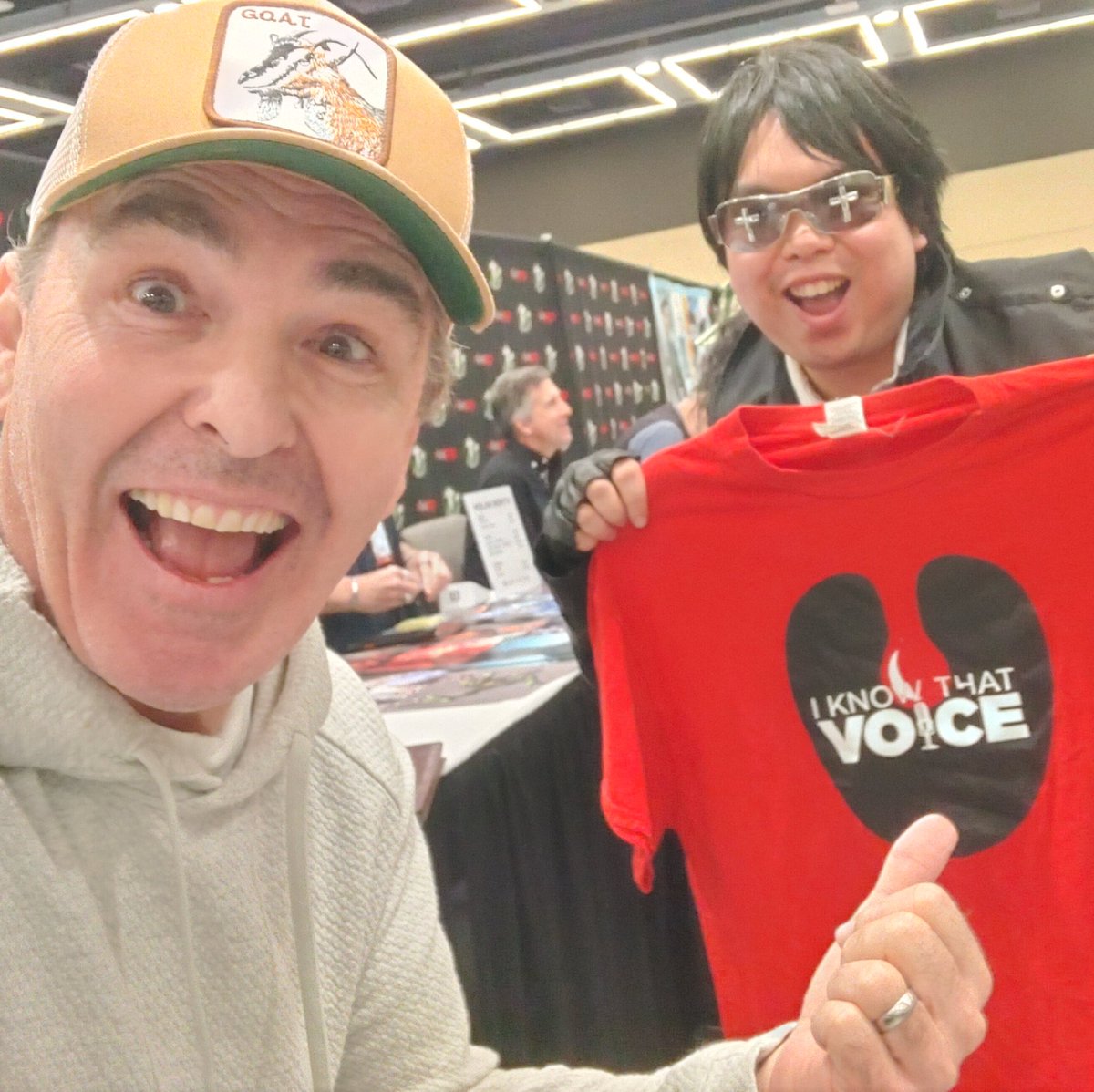 jericollage70's tweet image. You know it wouldn't be @emeraldcitycon without meeting a Video Game Legend, &amp;amp; his name is @nolan_north! This was our Sixth Time now that we met! Very First time we met was a decade ago back at ECCC 2016! Good to see you again Nolan! #Uncharted #Deadpool #Destiny #ECCC #ECCC2026