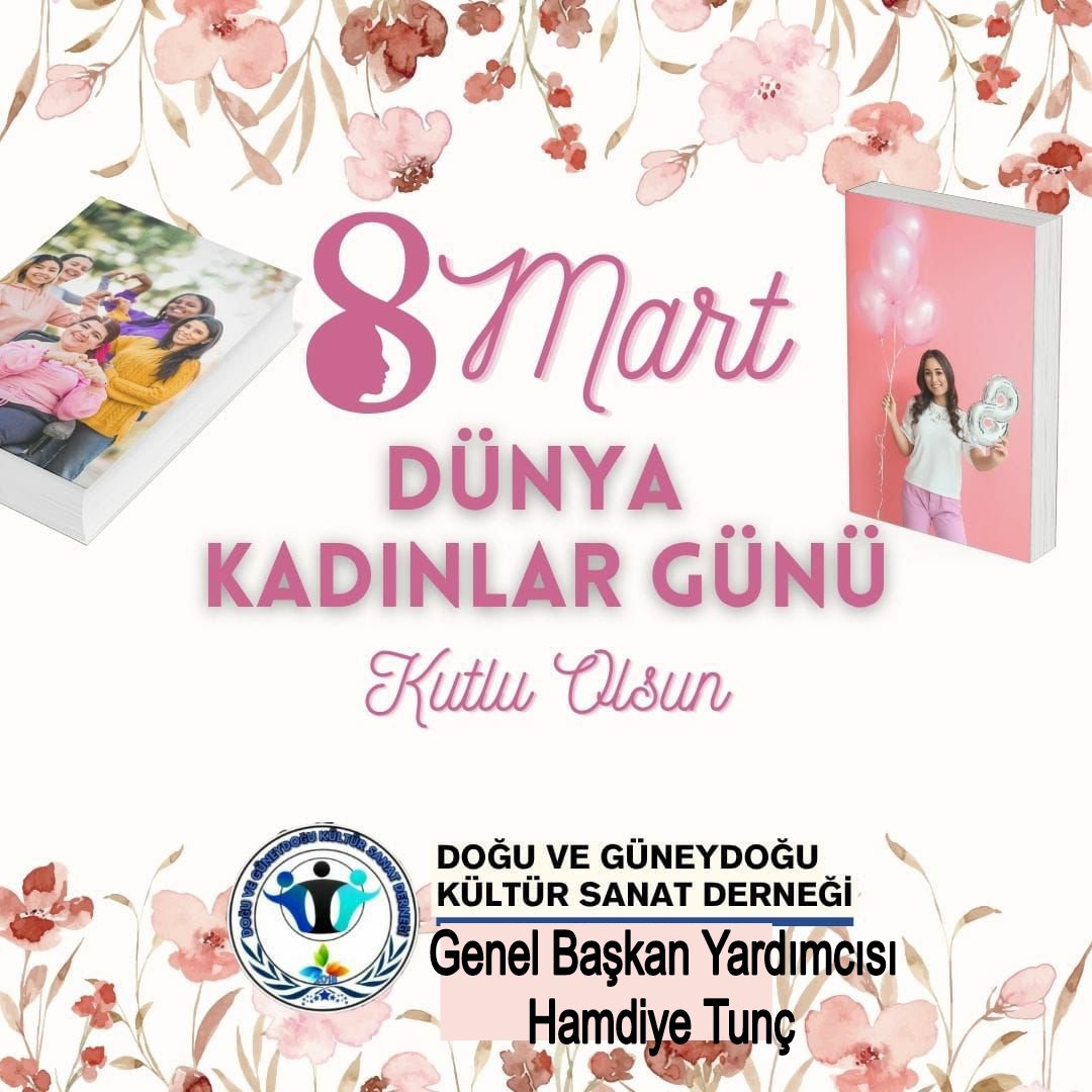 Hayatın her alanında emekleri, fedakârlıkları ve güçlü duruşlarıyla topluma değer katan başta annelerimiz olmak üzere tüm kadınların 8 Mart Dünya Kadınlar Günü’nü kutluyor; sağlık, huzur ve başarı dolu bir hayat diliyorum. 🌸