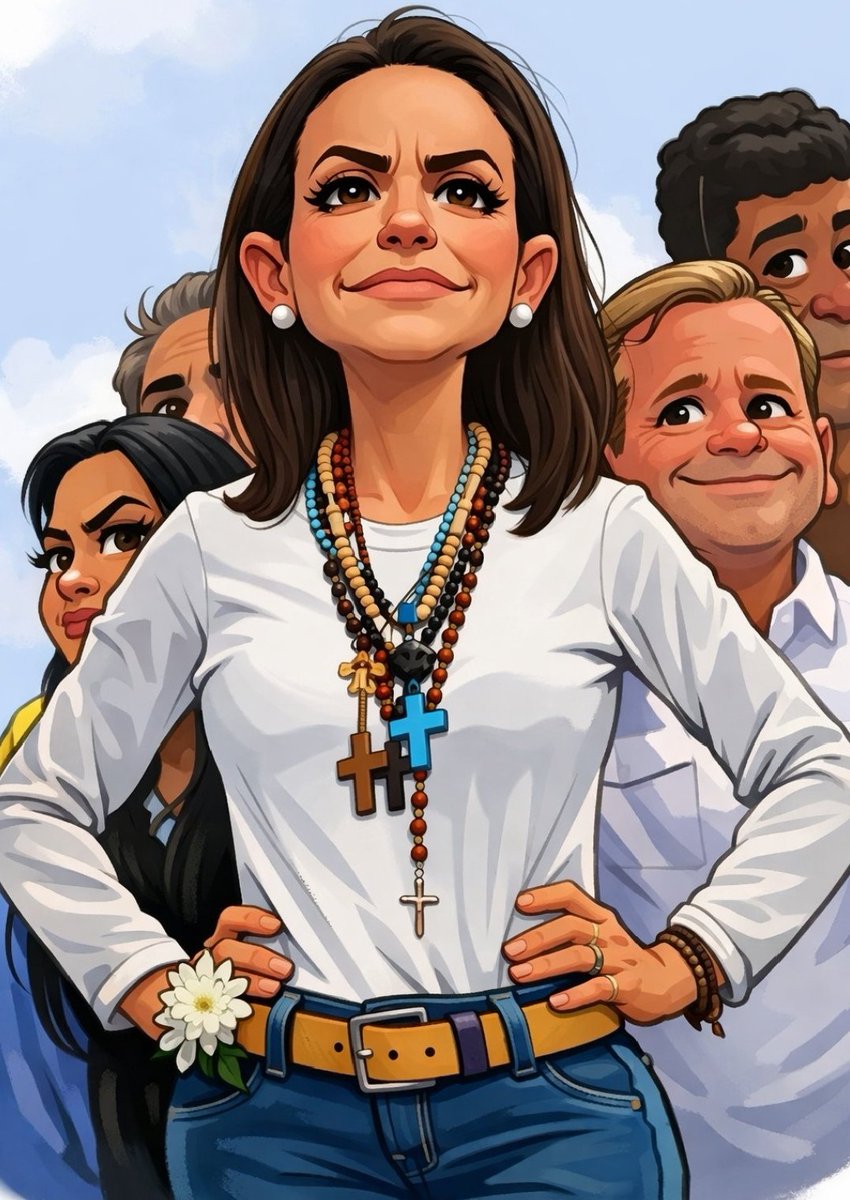 <a href="/vladimirpadrino/">Vladimir Padrino L.</a> Felíz día a la mujer mas Arrecha de Venezuela <a href="/MariaCorinaYA/">María Corina Machado</a>  tiene más bolas que todos esos militares juntos