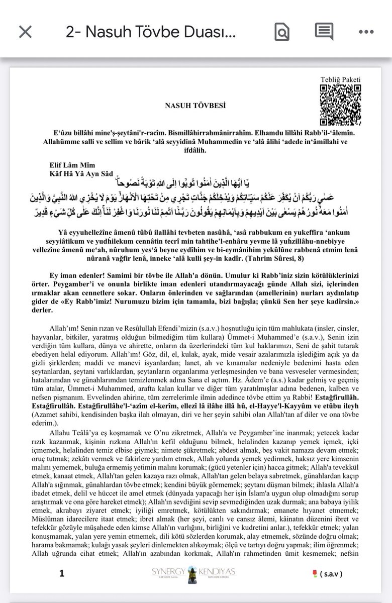 ESylvc52751's tweet photo. @mrtarmutcuoglu 📌NASUH TEVBE DUASI
(54 Farzın açılımı ve ESMA-ÜL HÜSNA)
🚨Tevbe etmemiz için bir sebep daha… https://t.co/TTBHleSXJI