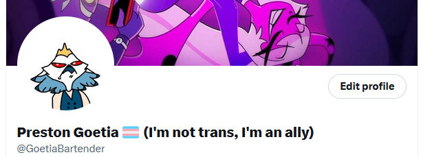 Preston Goetia 🏳️⚧️ (I'm not trans, I'm an ally) tweet media