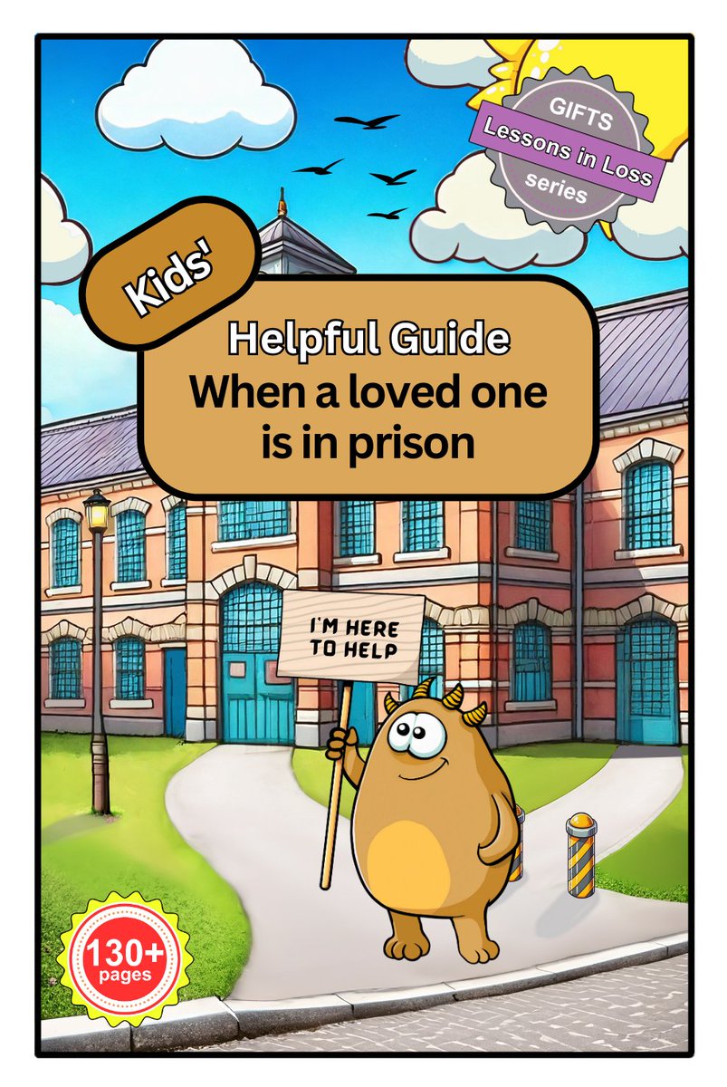 Lessons_in_loss's tweet photo. Kids' Helpful Guide: When a loved one is in prison is now available on our website. https://t.co/wMf20uHwks https://t.co/tn9YU2b7TV