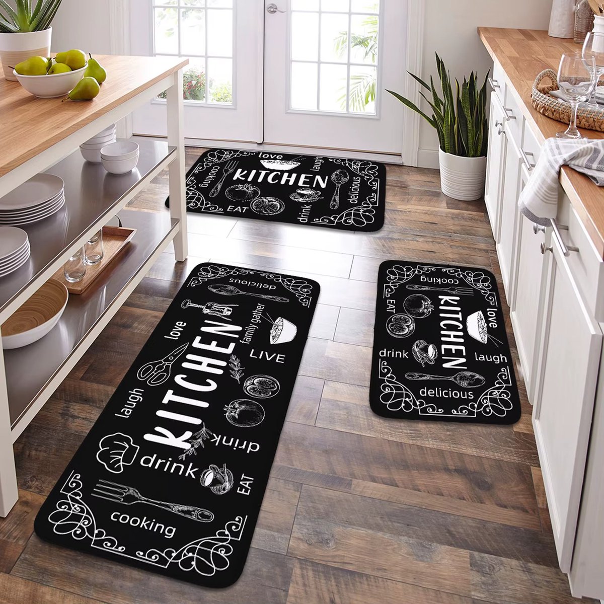 czyhmdecorshop's tweet image. Step into comfort with the VIKAMA Non-Slip Kitchen Mat! Designed to provide support while cooking and keep you steady on your feet. A perfect blend of safety, comfort, and style for your kitchen.
#KitchenEssentials #KitchenMat #HomeComfort #modernkitchen
cozyhomedecorations.com/.../entryway-c…