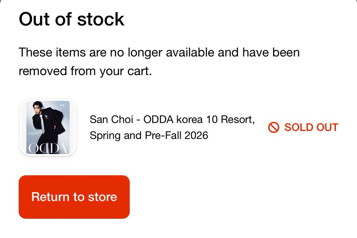 CHOI SAN x ODDA Magazine with Dolce & Gabbana pre-order already SOLD ...