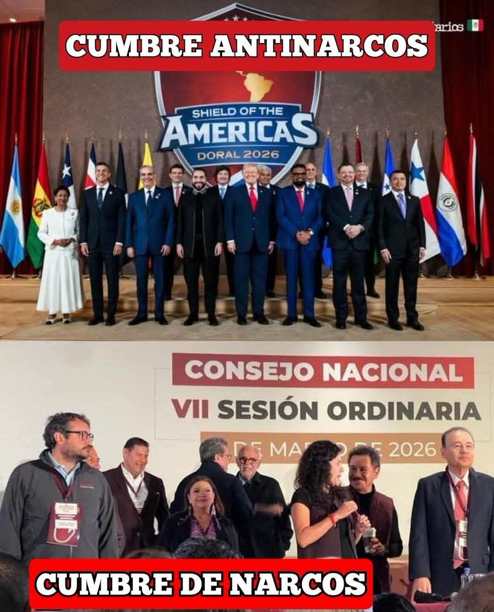 No diré nada y me iré sigilosamente. Nomás dejaré señales eda'...........
Ccp:
<a href="/POTUS/">President Donald J. Trump</a> 
<a href="/SecRubio/">Secretary Marco Rubio</a> 
<a href="/DeputySecState/">Christopher Landau</a> 
👇👇👇👇
<a href="/PartidoMorenaMx/">Morena</a> 
<a href="/LuisaAlcalde/">Luisa Alcalde</a> 
<a href="/Claudiashein/">Claudia Sheinbaum Pardo</a>