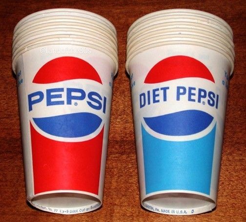 Does anyone else remember these waxy type cups?