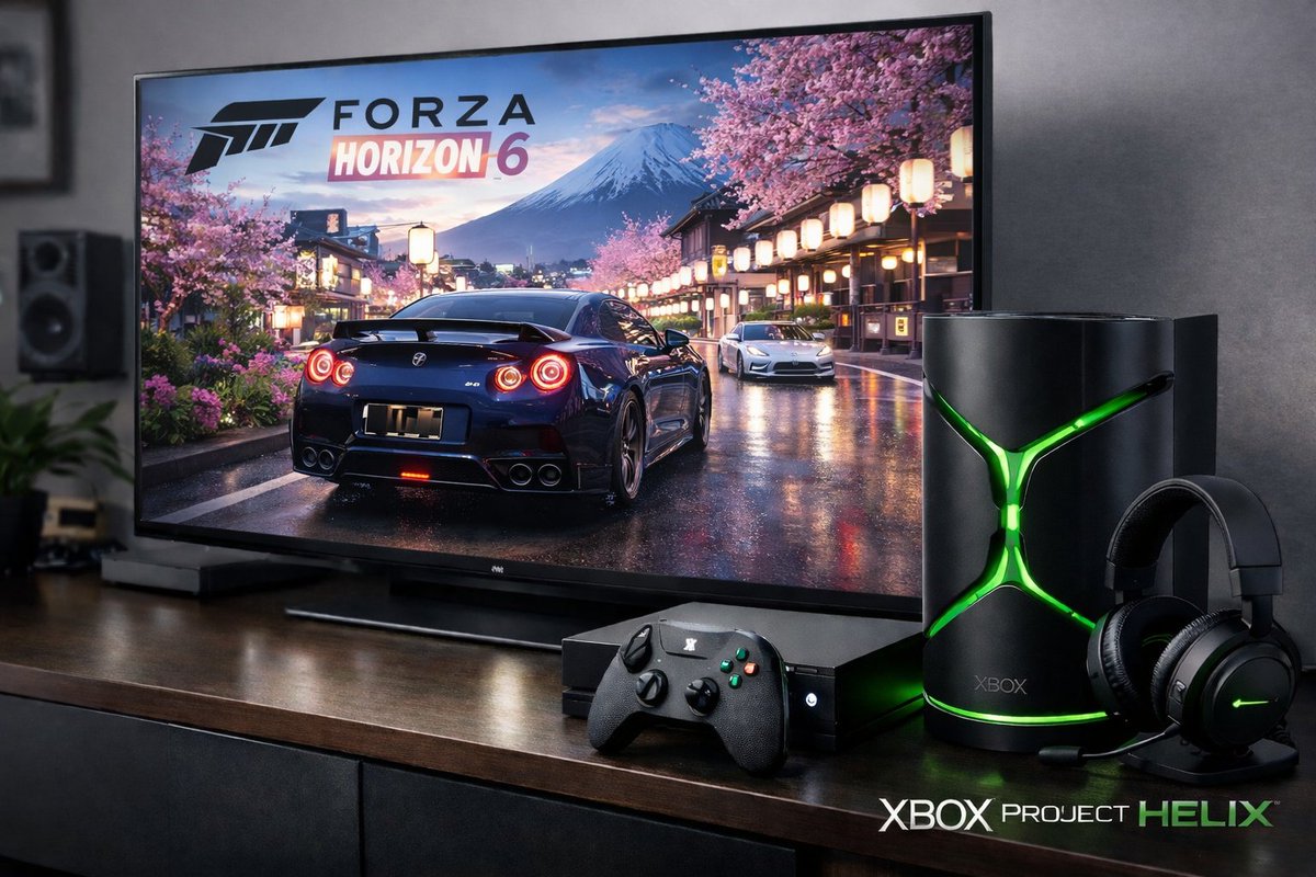 Xbox projeto Helix👀🧬🧪⚗️🧫🪛 #XboxHelix #Forzahorizon6