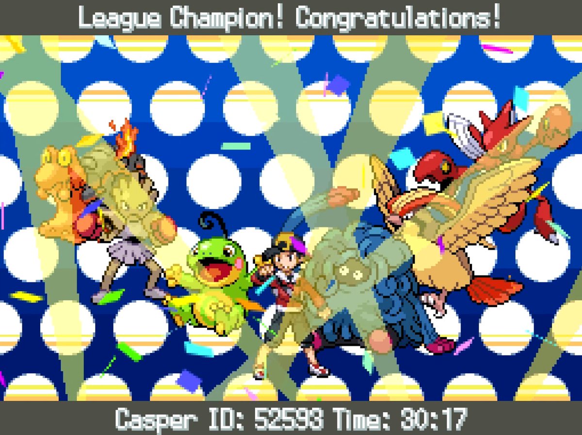 Played through SoulSilver again to be able to quad hunt all the legendaries and decided to use Pokemon I have very rarely, if ever, used before. This might be my favorite playthough ive ever done in these games

Got a couple more games to setup and then the hunts can begin