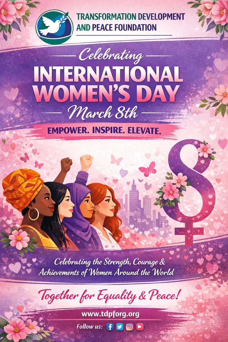 tdpfng's tweet photo. Happy Women Day https://t.co/HxFXSKGg1h