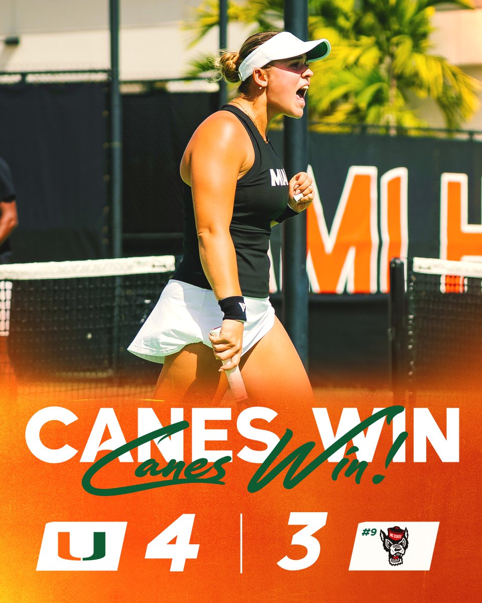 Miami Hurricanes Women’s Tennis tweet media