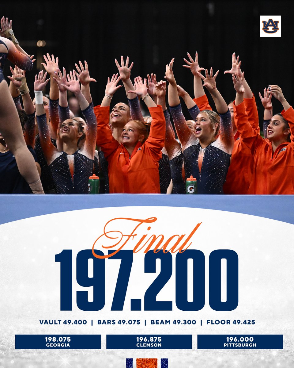 Auburn Gymnastics tweet media