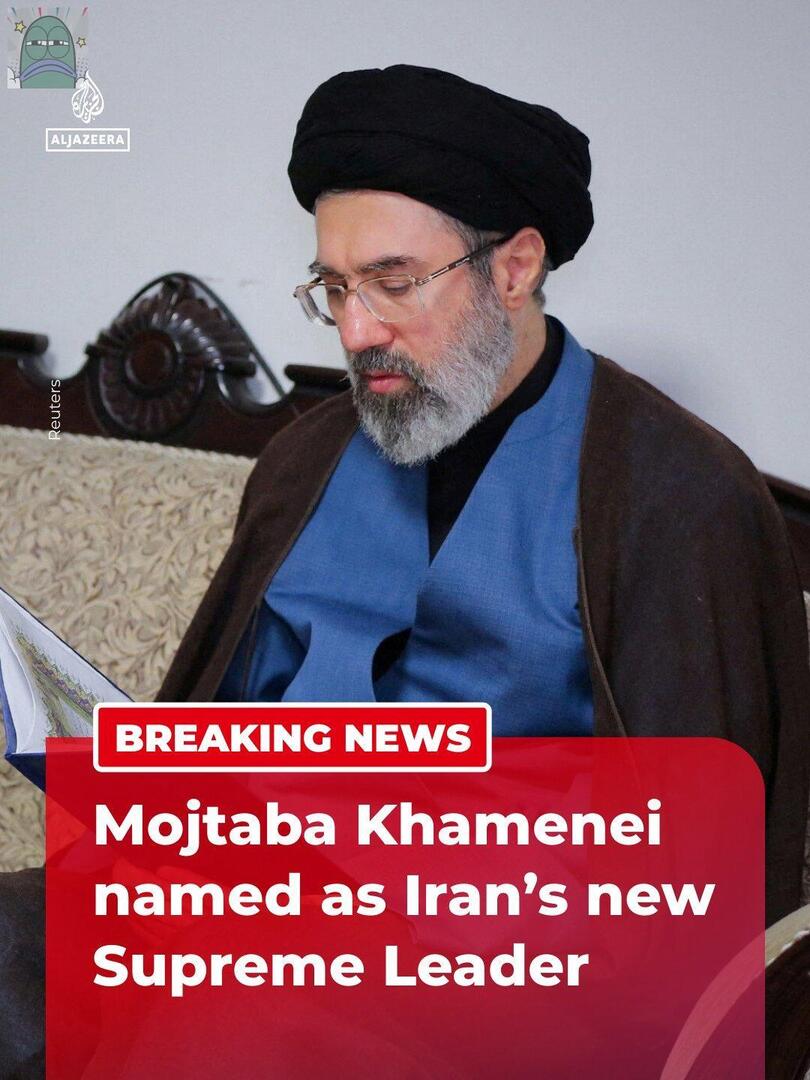 Supreme Leader Iran yang baru udah terpilih, namanya Ayatollah Mojtaba Khamenei. fyi, konstitusi Iran ada 2 pemimpin: Supreme Leader (dipilih oleh Majelis Ahli yg terdiri dari 88 ulama senior Iran dgn tingkat tertinggi), dan Presiden (dipilih oleh rakyat Iran) 💚