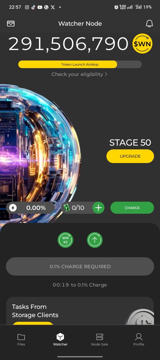sammytoapp's tweet photo. Launching Watcher Node to secure @DeNetPro storage network, live from Nigeria! #WatchersEverywhere https://t.co/iP6TK2eDoE
