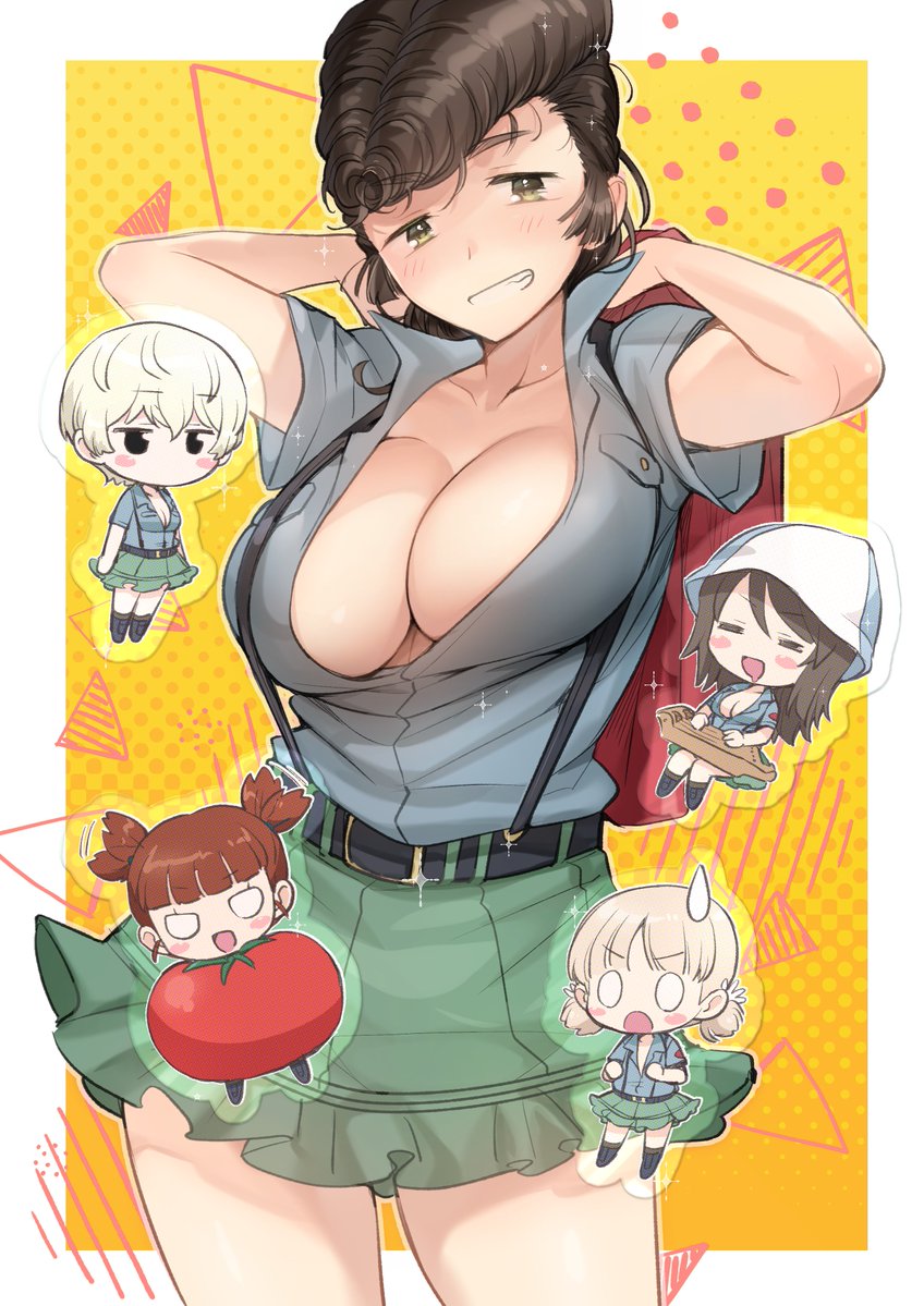 ユリもヨウコもいた継続🍅青師団潜入❗️
#garupan #ガルパンらぶらぶ 