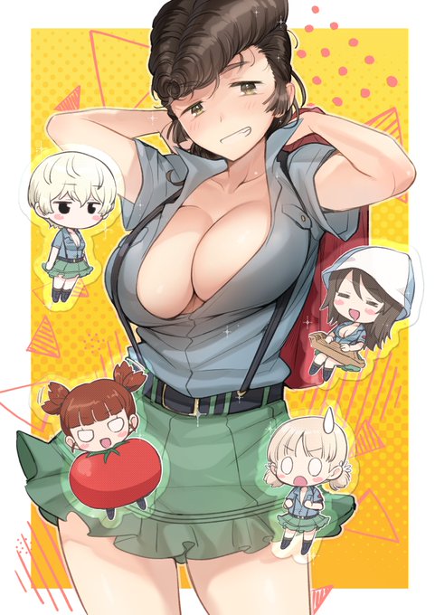 ユリもヨウコもいた継続青師団潜入 #garupan #ガルパンらぶらぶ