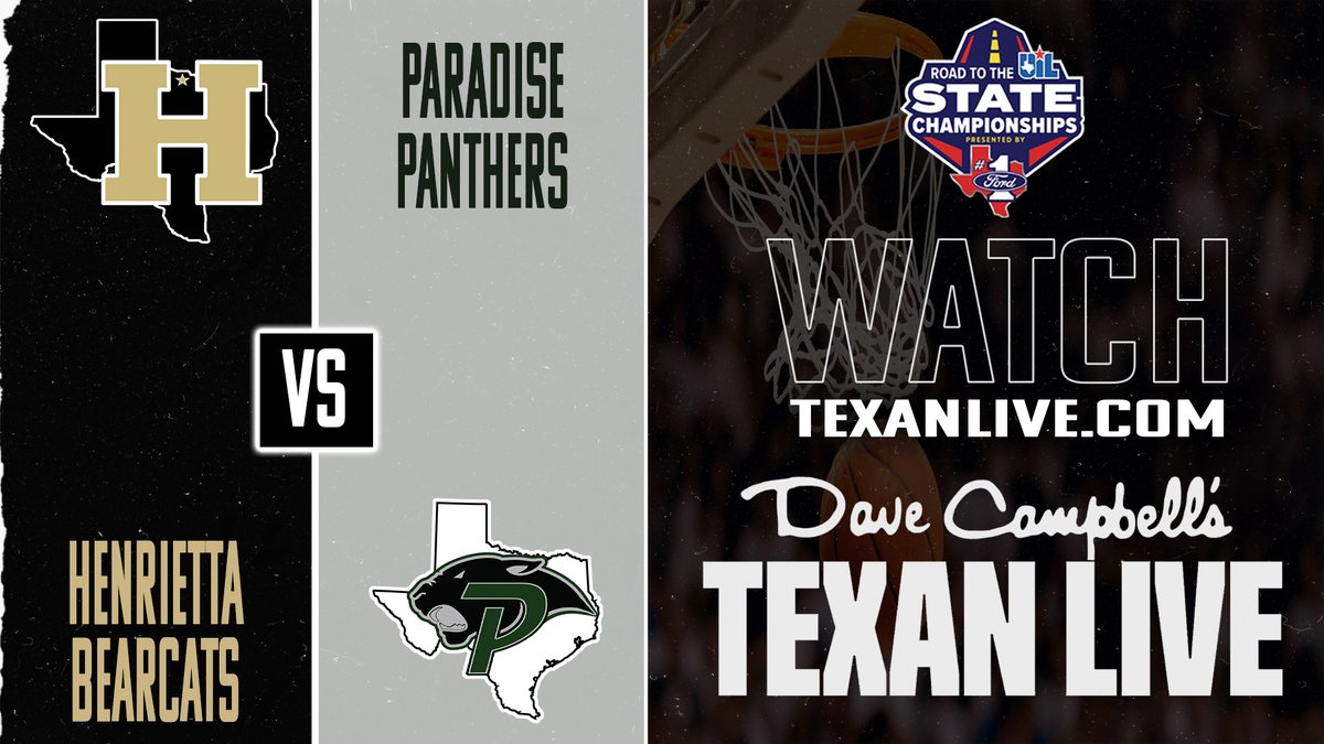 🏟️ Denton High School
🏀 Henrietta vs Paradise
🔥 Semi-Final 🔥
📅 Tuesday, March 10th
🎙️ <a href="/carterlacy17/">Carter🇳🇴🇳🇴🇳🇴</a> &amp; Jacarie Peters
⏰ 6:30pm
📺 bit.ly/4cCm4gg

#TXHSBB #DCTF
<a href="/ntxford/">North Texas Ford</a>
<a href="/greatertxford/">Greater Texas Ford</a>
@txforddealers
@houtxford <a href="/Henriettabball/">Henrietta Bearcat Basketball</a>