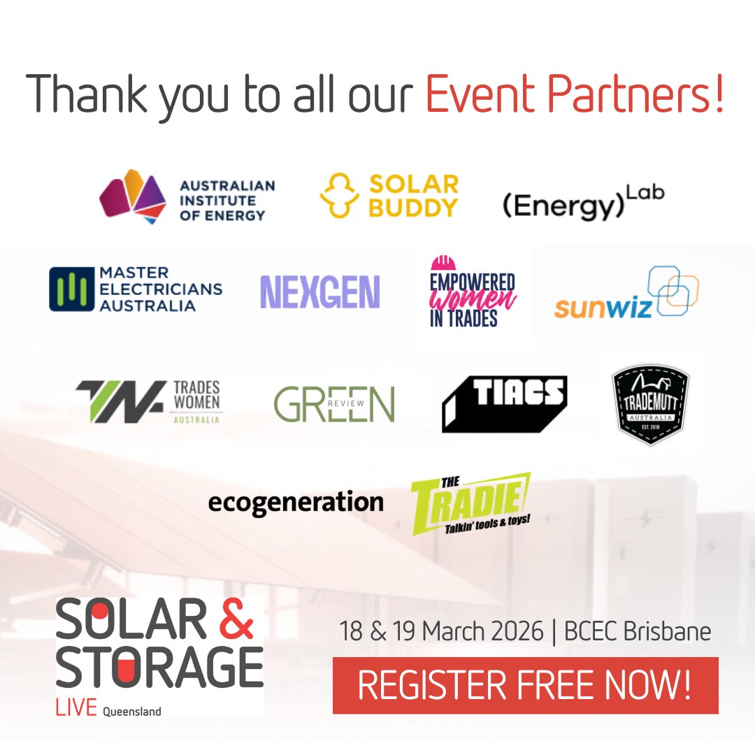Solar & Storage Live Queensland tweet media