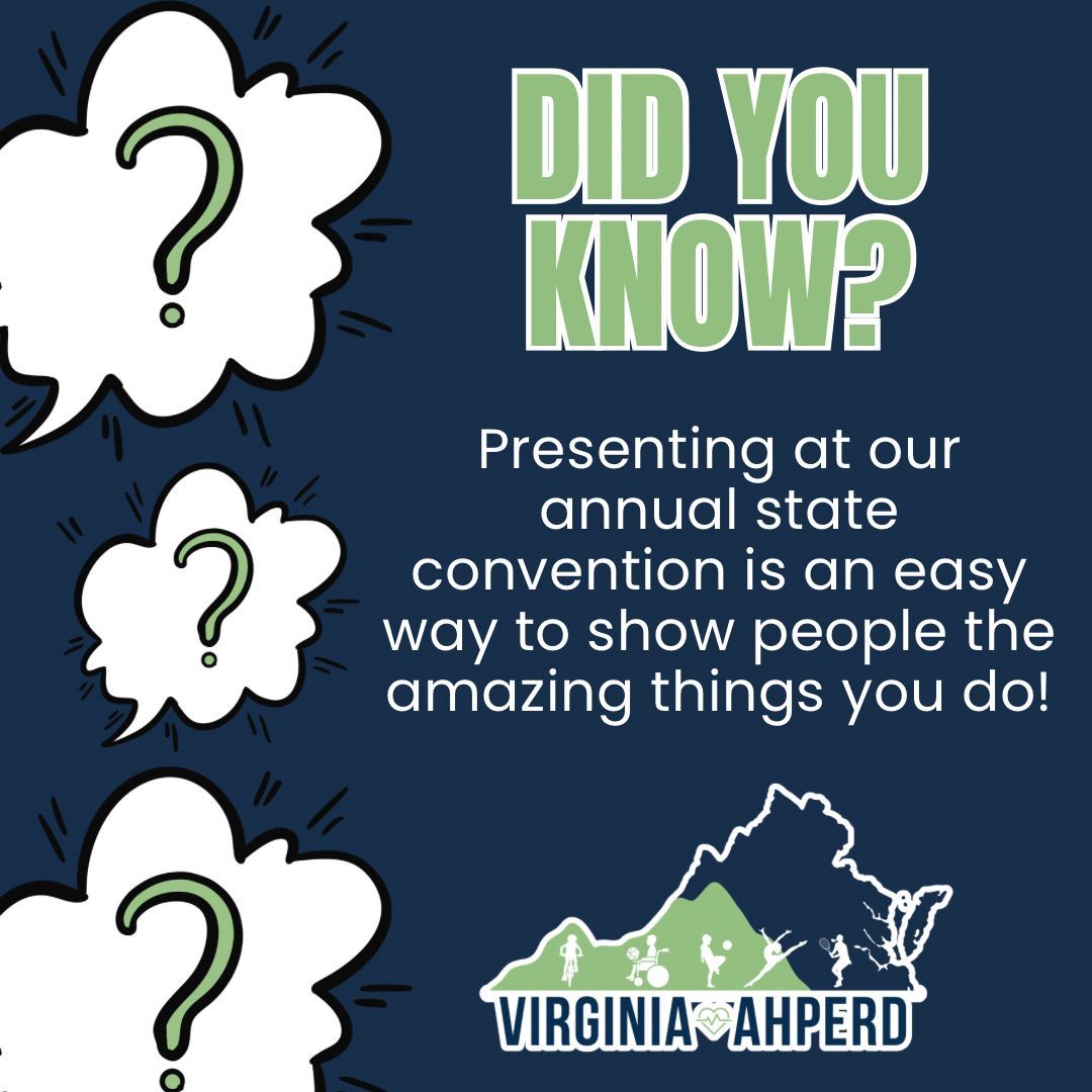 Virginia AHPERD tweet media