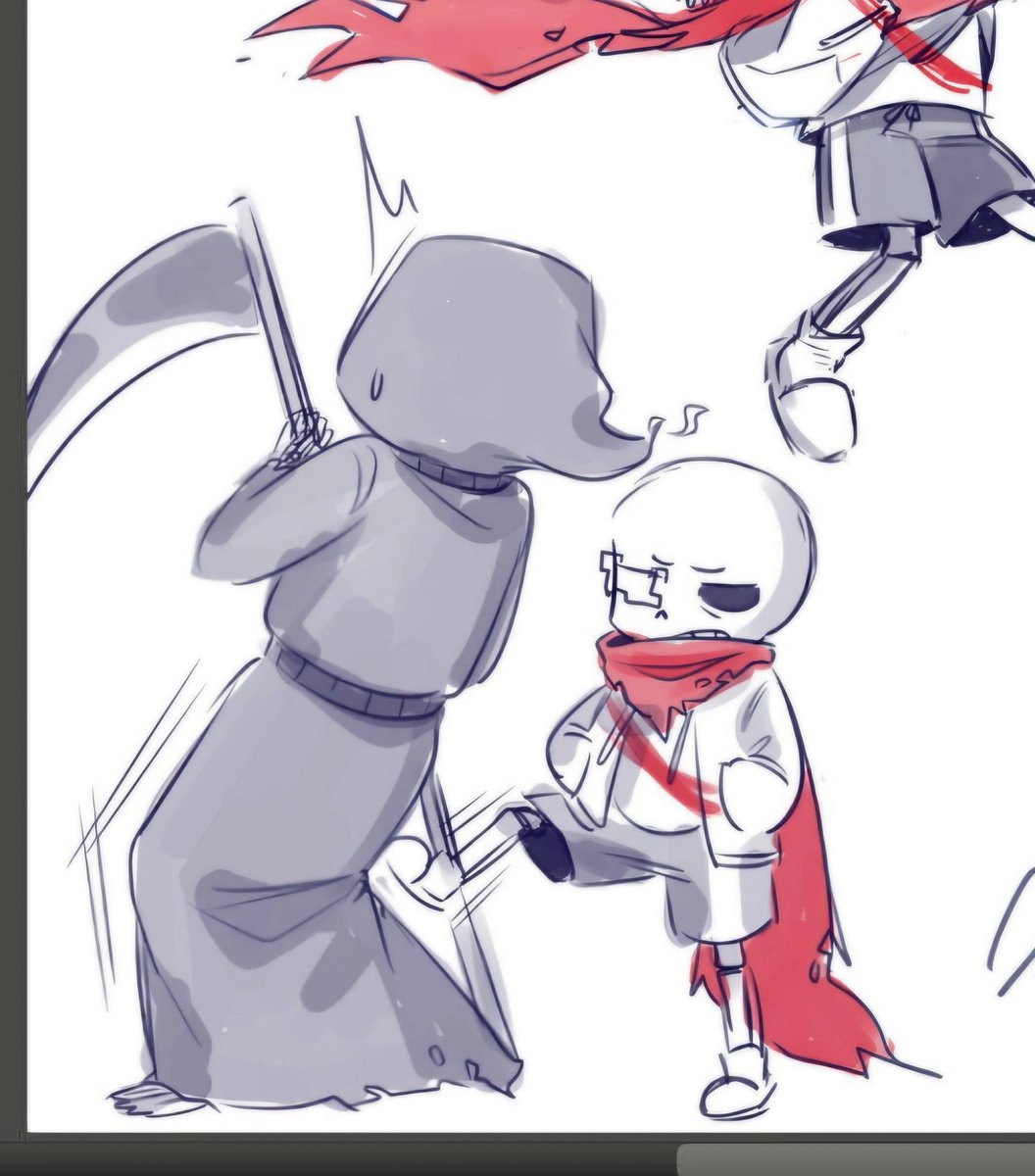 Bun_1333's tweet image. #afterdeath #undertaleAU