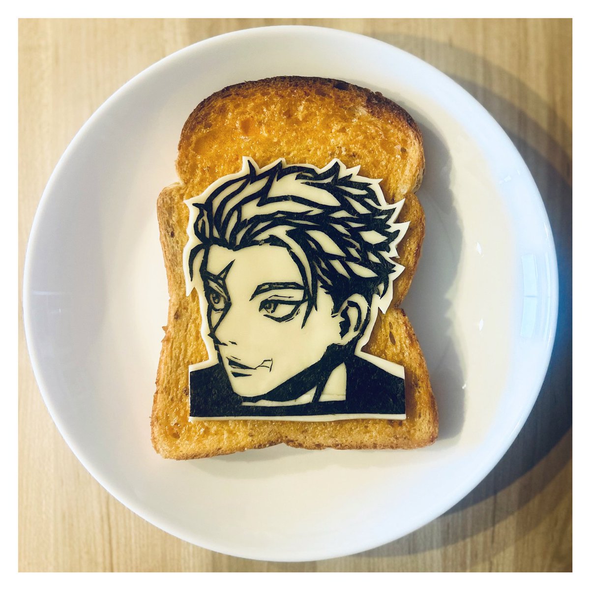 azuazu_togetoge's tweet photo. おはようございます.
今日の呪術廻戦 朝ごはんは､≡ゆじくん🍞

モジュロ､本当にありがとうございました✨

#今日の朝ごはん https://t.co/05mLs8RIQv