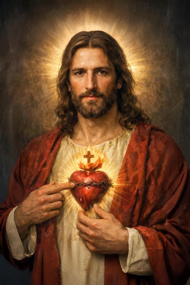 Sagrado Corazón de Jesús... en Vos confío ❤️ 🙏