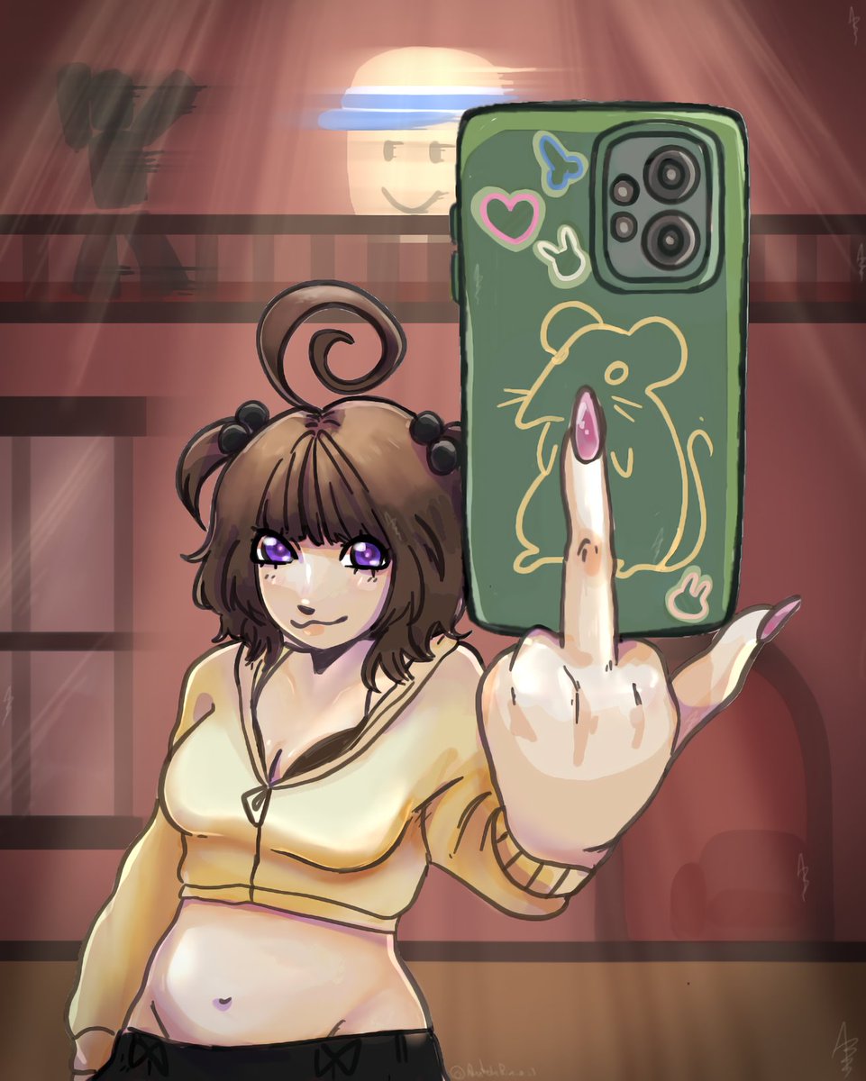AntohPinia's tweet photo. Vi una foto en pinterest y pensé q era muy vibras de mi mona boblox wiiii, Experimente mucho con el coloreado. :p https://t.co/dskznt0HO3