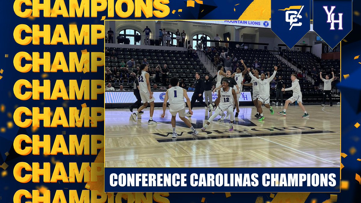 ConfCarolinas's tweet photo. CHAMPS! @LMCBOBCATS wins the 2026 Conference Carolinas Women's Basketball Championship. https://t.co/b4T0KBbxvL