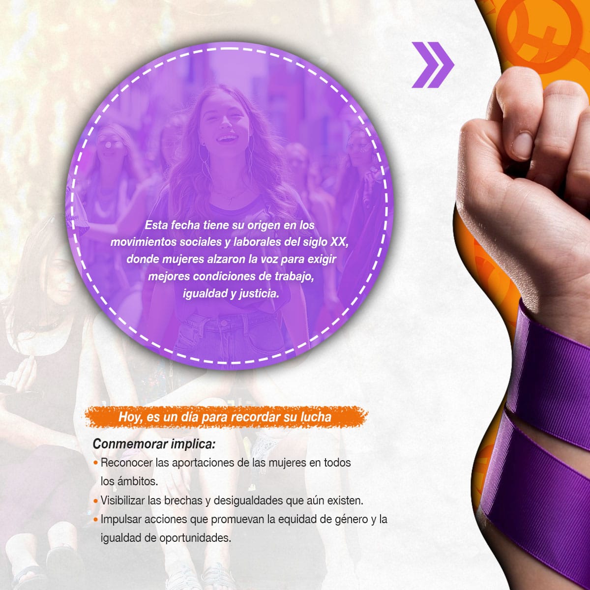 ubjoficial's tweet photo. Hoy, en el marco del Día Internacional de la Mujer, reconocemos la fuerza, el talento y la valentía de todas las mujeres que día a día construyen un mejor futuro.
Sigamos impulsando espacios de respeto, igualdad y oportunidades para todas. 💜
#8M #DíaInternacionalDeLaMujer https://t.co/0zlhwbcDTg